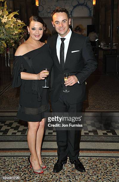 Anthony McPartlin and wife Lisa Armstrong attend the Philips British Academy Television Awards after party at the Natural History Museum on June 6,...