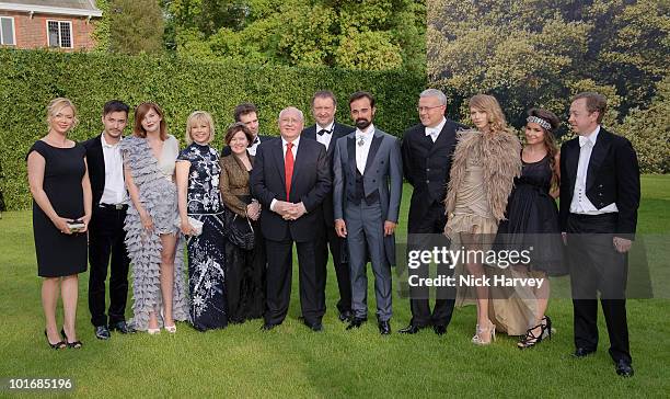 Xenia Virganskaya, Irina Virganskaya, Anastasia Virganskaya, Mikhail Gorbachev, Evgeny Lebedev, Alexander Lebedev, Elena Perminova and Miroslava Duma...