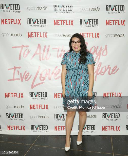 Author Jenny Han attends "To All The Boys I've Loved Before" New York Screening at AMC Loews Lincoln Square on August 14, 2018 in New York City.