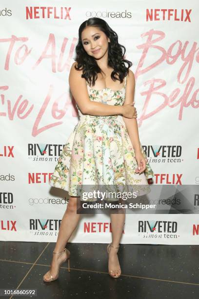 Lana Condor attends "To All The Boys I've Loved Before" New York Screening at AMC Loews Lincoln Square on August 14, 2018 in New York City.