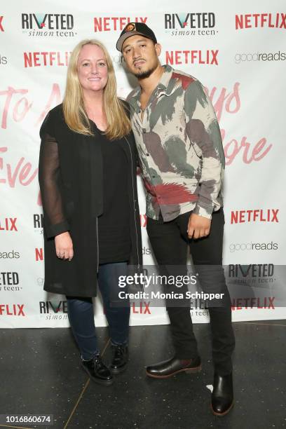 Director Susan Johnson and producer Dougie Cash attend "To All The Boys I've Loved Before" New York Screening at AMC Loews Lincoln Square on August...