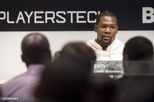 Kevin Durant, a professional basketball player with the National Basketball Association Golden State Warriors and co-founder of The Durant Company,...