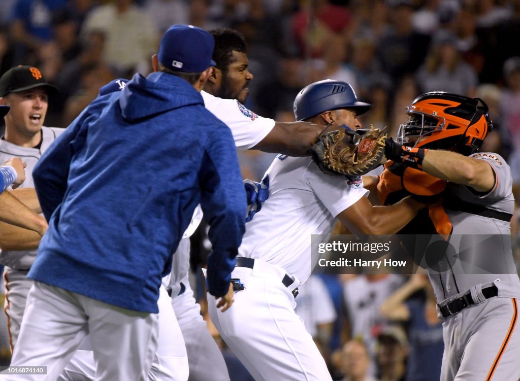 San Francisco Giants  v Los Angeles Dodgers