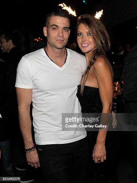 Actor Mark Salling and television personality Audrina Patridge attend the Katy Perry "California Gurls" post Movie Awards Party at John Terzian and...