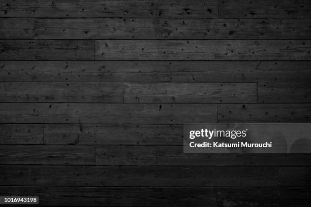 black wood texture background - wood panelling stock pictures, royalty-free photos & images