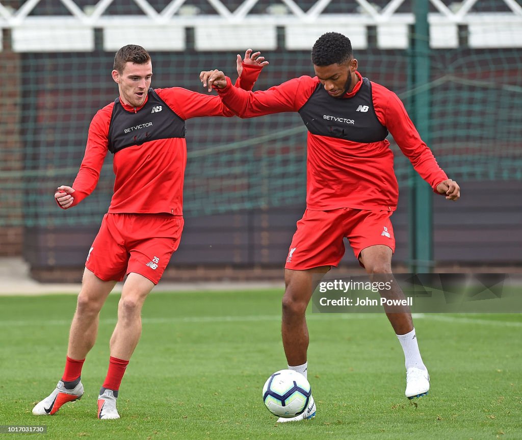 Liverpool FC Training Session