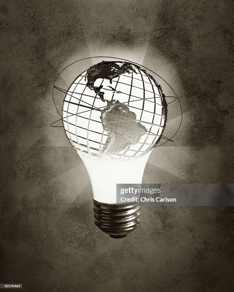 LIGHTBULB GLOBE