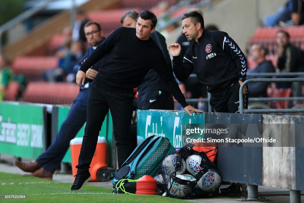 Crewe Alexandra v Fleetwood Town - Carabao Cup First Round