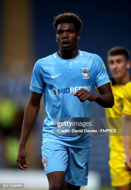 Coventry City's Dujon Sterling Oxford United v Coventry City - Carabao Cup - First Round - Kassam Stadium .