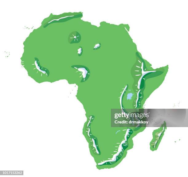 アフリカ地図 - zimbabwe点のイラスト素材／クリップアート素材／マンガ素材／アイコン素材