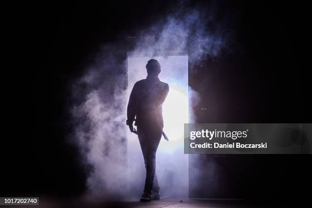 Eazy performs during The Endless Summer Tour at Huntington Bank Pavilion at Northerly Island on August 14, 2018 in Chicago, Illinois.