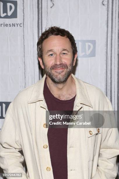 Actor Chris O'Dowd visits Build Series to discuss the new movie "Juliet, Naked" at Build Studio on August 15, 2018 in New York City.