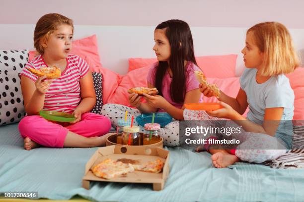 slumber party - sleep over stock pictures, royalty-free photos & images