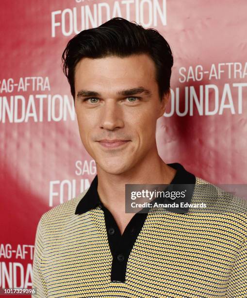 Actor Finn Wittrock attends the SAG-AFTRA Foundation Conversations Screening of "The Assassination Of Gianni Versace: American Crime Story" at the...