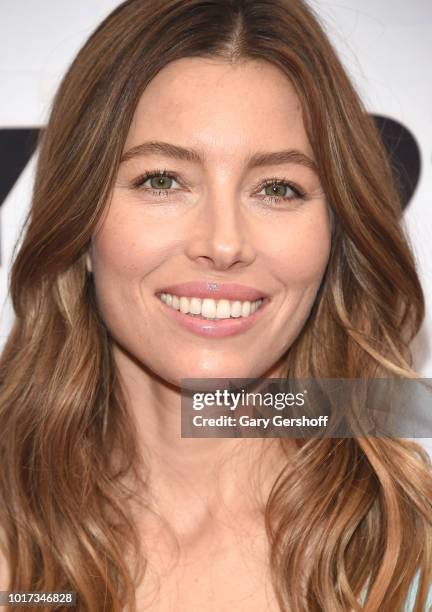 Series executive producer Jessica Biel attends 'The Sinner' New York screening and conversation at 92nd Street Y on August 15, 2018 in New York City.