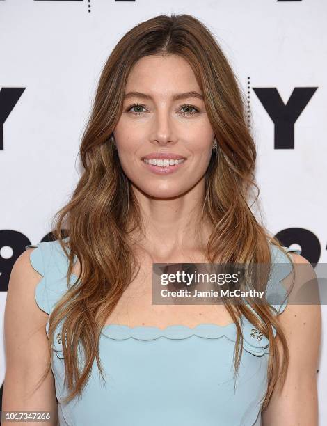 Jessica Biel attends "The Sinner" New York Screening and conversation with Jessica Biel at 92nd Street Y on August 15, 2018 in New York City.