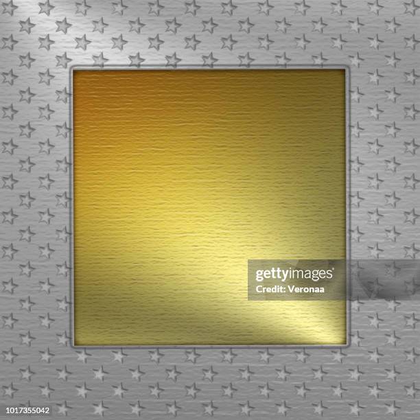 golden and silver design background with label for text - glitter silver texture stock illustrations