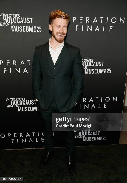 Writer Matthew Orton attends the "Operation Finale" premiere at the United States Holocaust Memorial Museum on August 15, 2018 in Washington, D.C.