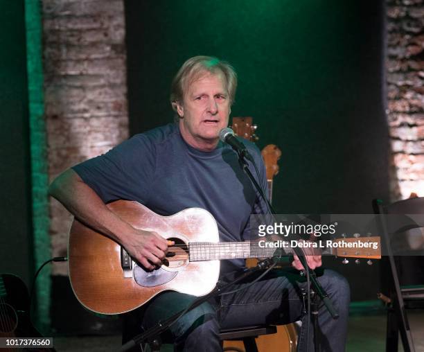 Jeff Daniels performs at City Winery on August 15, 2018 in New York City.