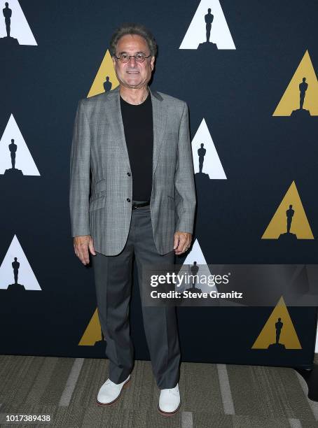 Barry Pearl arrives at the The Academy Presents "Grease" 40th Anniversary at Samuel Goldwyn Theater on August 15, 2018 in Beverly Hills, California.