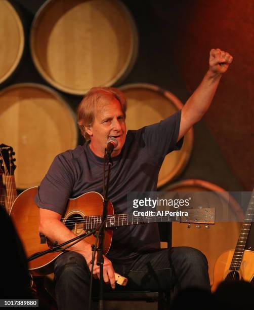 Jeff Daniels performs with the Ben Daniels Band at City Winery on August 15, 2018 in New York City.