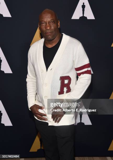 John Singleton attends the Academy Presents "Grease" 40th Anniversary at the Samuel Goldwyn Theater on August 15, 2018 in Beverly Hills, California.