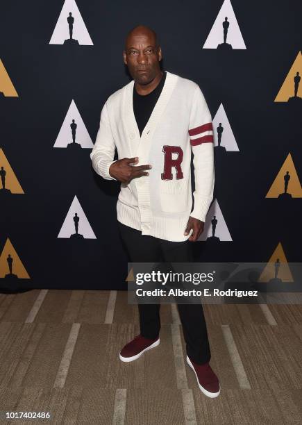 John Singleton attends the Academy Presents "Grease" 40th Anniversary at the Samuel Goldwyn Theater on August 15, 2018 in Beverly Hills, California.