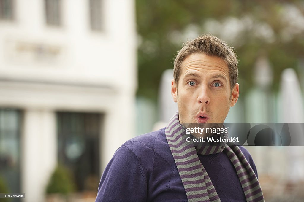 Germany, Bavaria, Munich, Portrait of a man