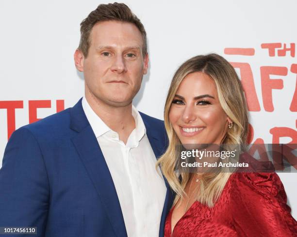 Producer Trevor Engelson and Tracey Kurland attend the screening of Netflix's "The After Party" at the ArcLight Hollywood on August 15, 2018 in...