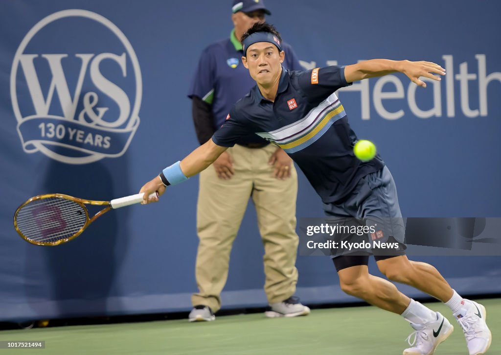 Tennis: Nishikori loses to Wawrinka in Cincinnati