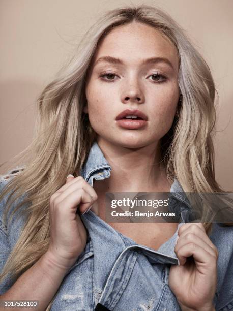 Actor Natalie Alyn Lind is photographed on August 28, 2017 in Los Angeles, California.