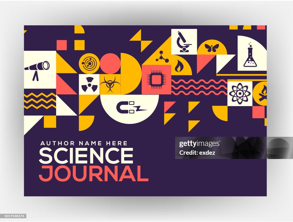 Science Design Cover Study Guide Science Cover Design High-Res Vector Graphic - Getty Images