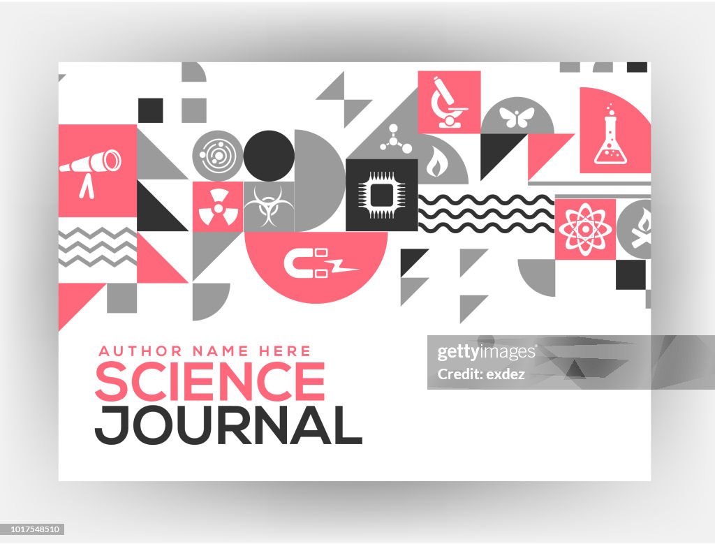 Science Design Cover Study Guide Science Cover Design High-Res Vector Graphic - Getty Images