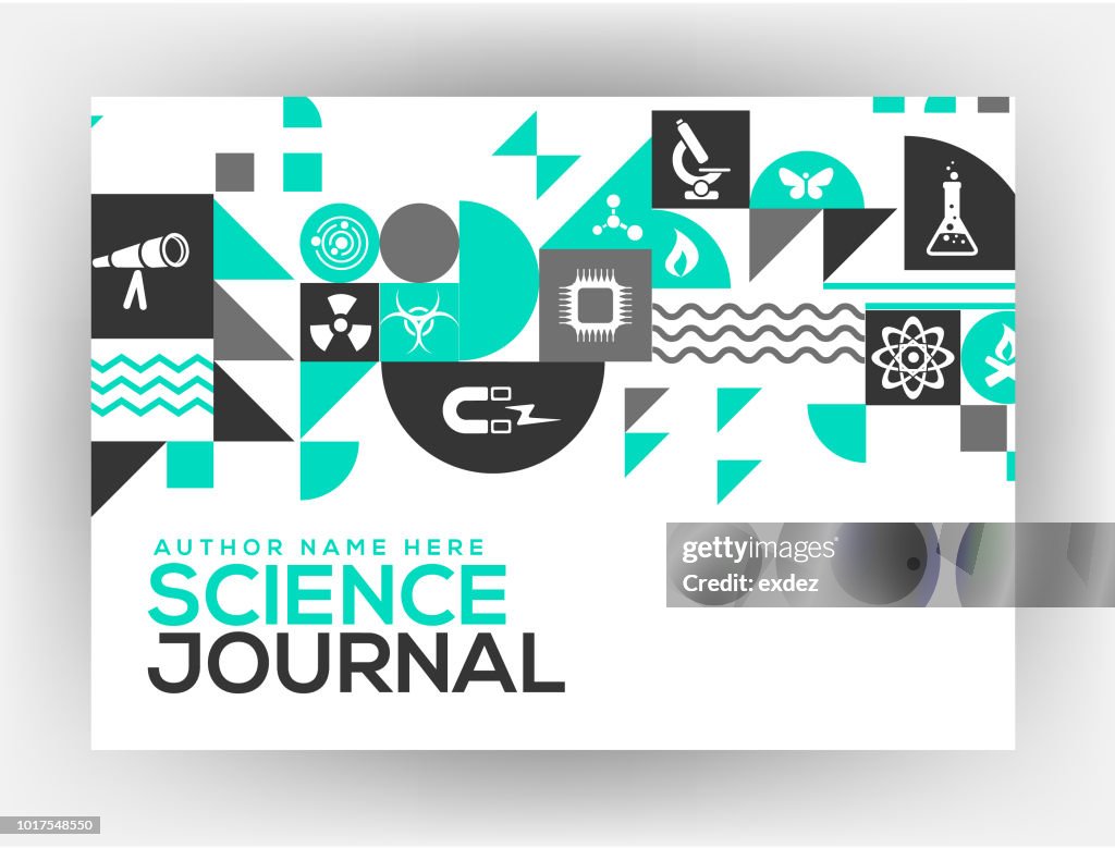 Science Design Cover Study Guide Science Cover Design High-Res Vector Graphic - Getty Images