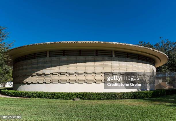 Thad Buckner Building designed by Frank Loyd Wright for Florida Southern College.