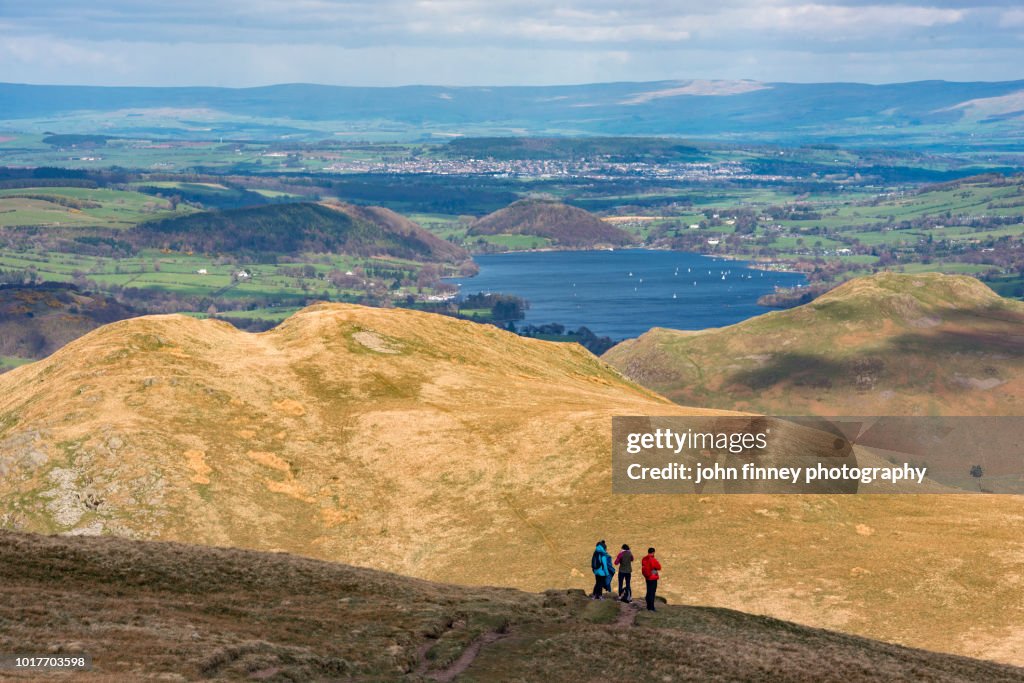 Place Fell with Ullswater. Lake District National park. UK.