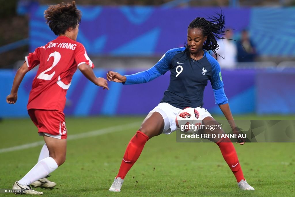 FBL-WC-2018-WOMEN-U20-FRANCE-KOREA DPR