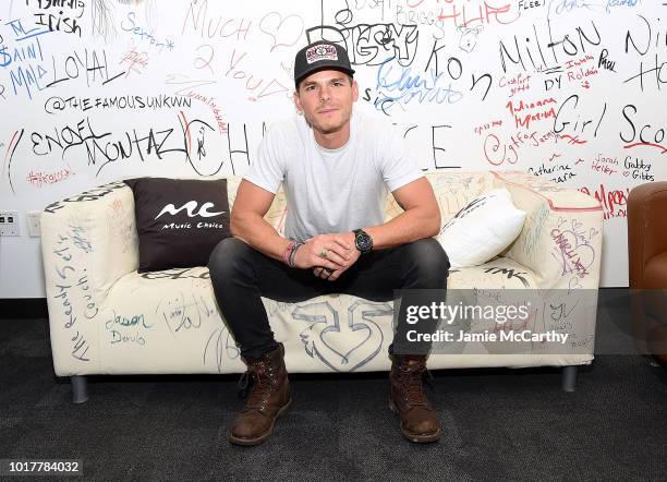 Granger Smith visits Music Choice at Music Choice on August 16, 2018 in New York City.