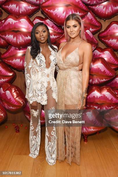 Patricia Bright and Jamie Genevieve attend international beauty influencers Jamie Genevieve and Patricia Bright to celebrate the global collaboration...