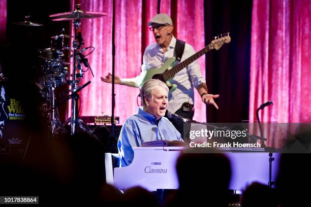 American singer Brian Wilson performs live on stage during a concert at the Admiralspalast on August 16, 2018 in Berlin, Germany.