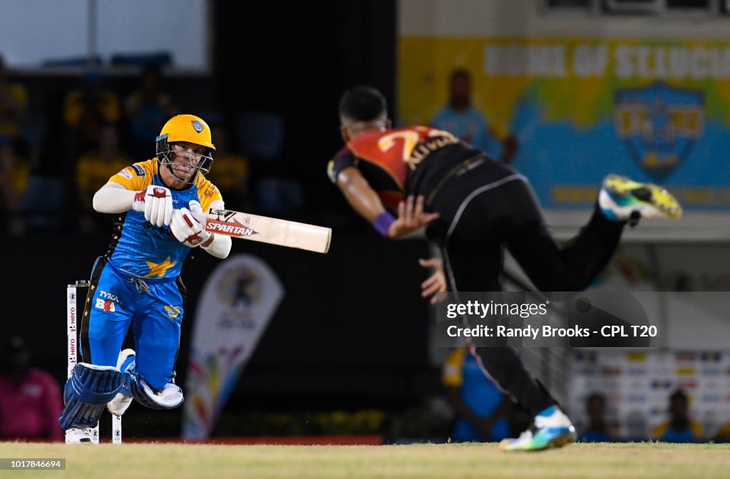 St Lucia Stars v Trinbago Knight Riders - 2018 Hero Caribbean Premier League (CPL) Tournament