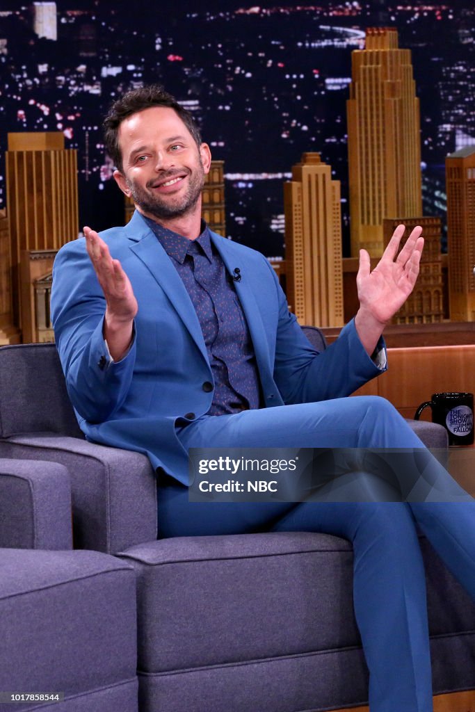 Comedian Nick Kroll during an interview on August 16, 2018 -- News