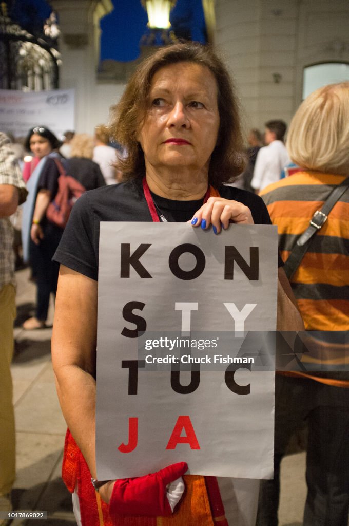 Warsaw Anti-Government Protest