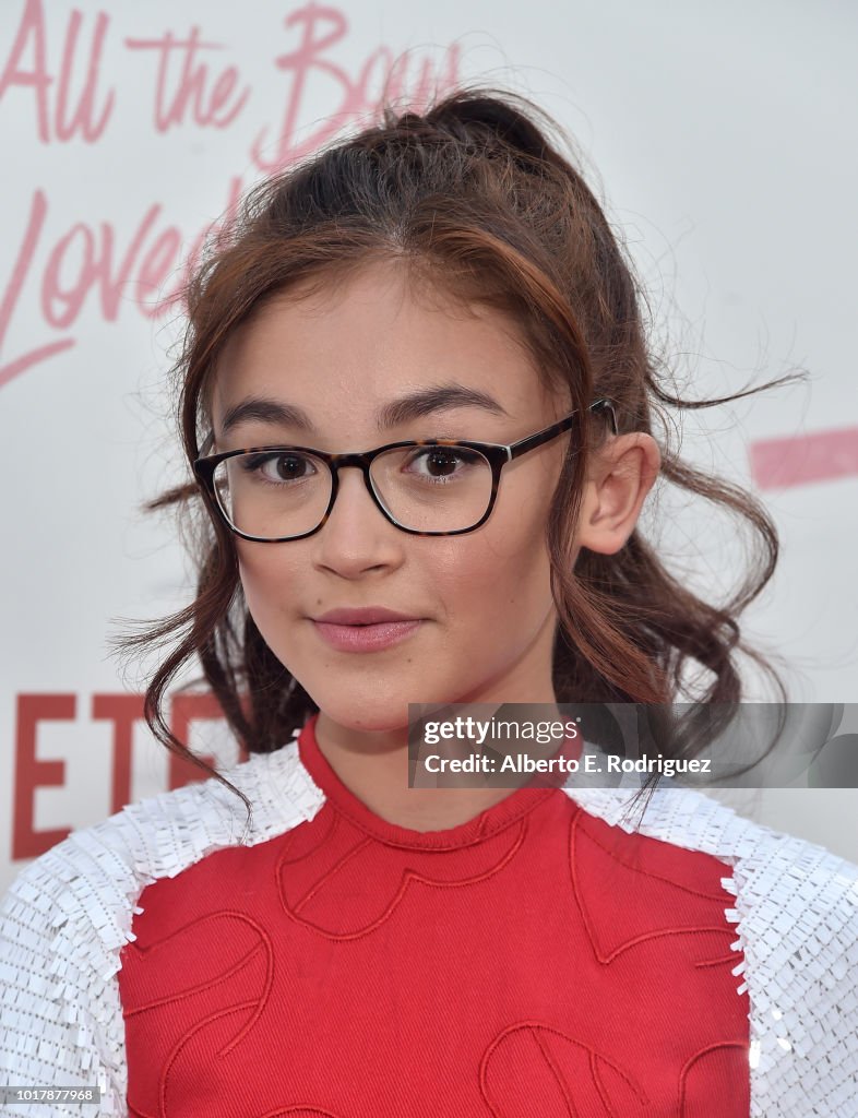 Screening Of Netflix's "To All The Boys I've Loved Before" - Red Carpet