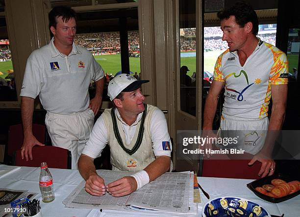 Mark Raugh 606 Mark And Steve Waugh Stock Photos, High-Res Pictures, and Images ...
