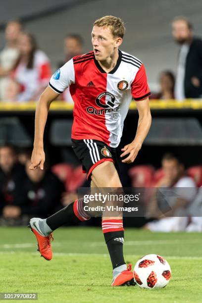 Wouter Burger of Feyenoord during the UEFA Europa League third round qualifying second leg match between Feyenoord Rotterdam and AS Trencin at De...