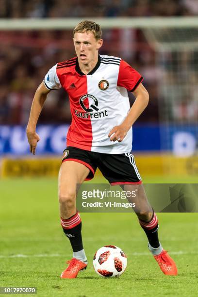 Wouter Burger of Feyenoord during the UEFA Europa League third round qualifying second leg match between Feyenoord Rotterdam and AS Trencin at De...