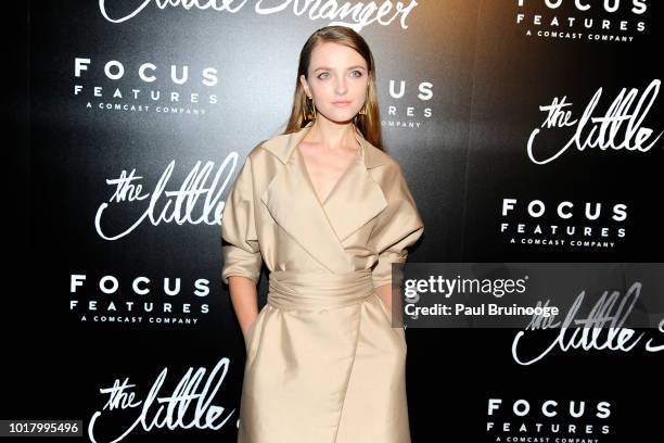 Vlada Roslyakova attends "The Little Stranger" New York Premiere at Metrograph on August 16, 2018 in New York City.