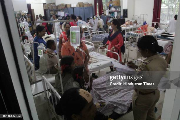 At least 16 students and a staff member of a private school here in Bhandup were hospitalised today due to suspected food poisoning, on August 16,...