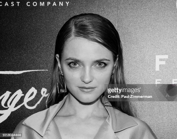 Vlada Roslyakova attends "The Little Stranger" New York Premiere at Metrograph on August 16, 2018 in New York City.